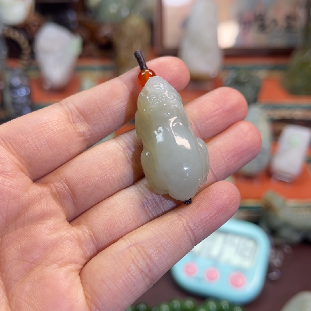 和田玉挂件未镶嵌