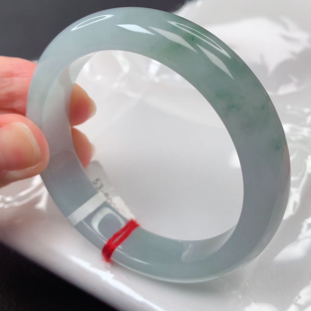 【闪购商品】翡翠手镯未镶嵌34号正圈xs53