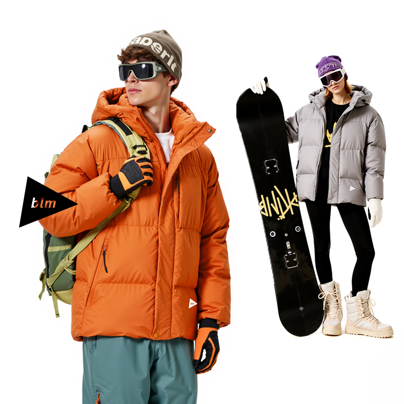 ▶ blm城市机能连帽棉服男女蓄热保暖重磅棉衣秋冬加厚防寒外套