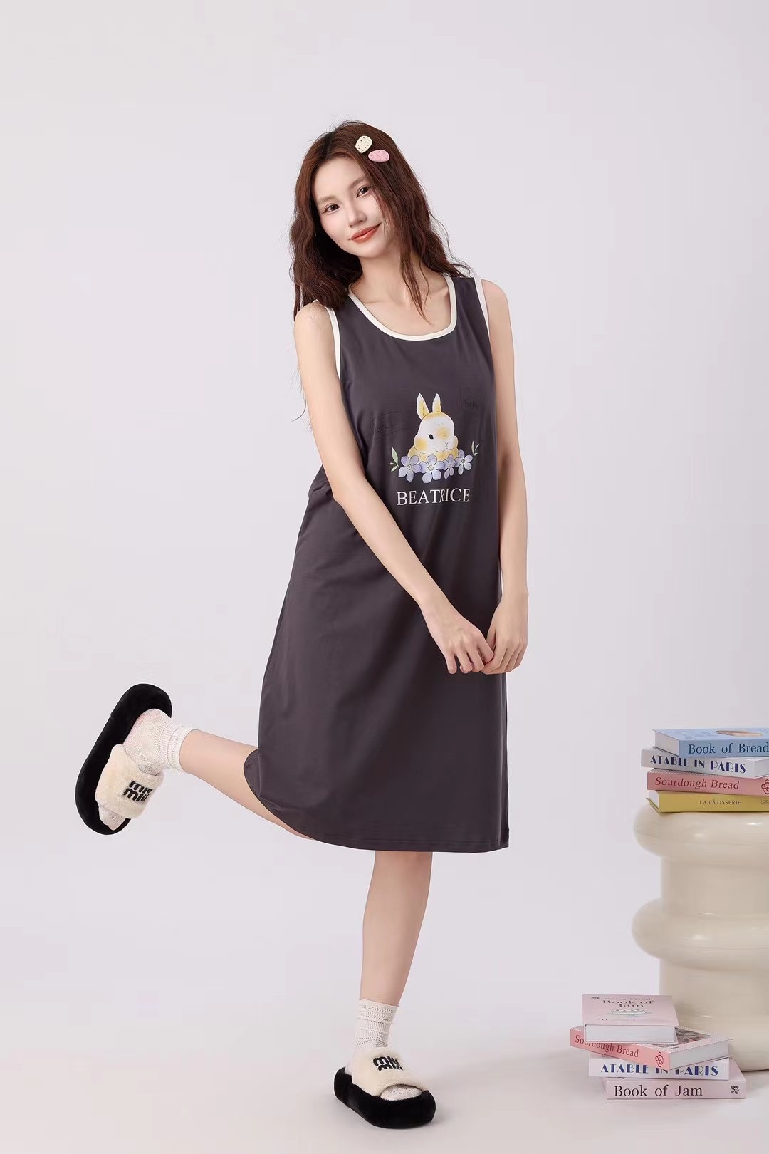 可外穿女士休闲家居服睡衣套装