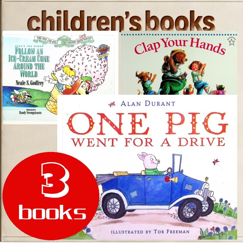 英文原版绘本3本93260102008