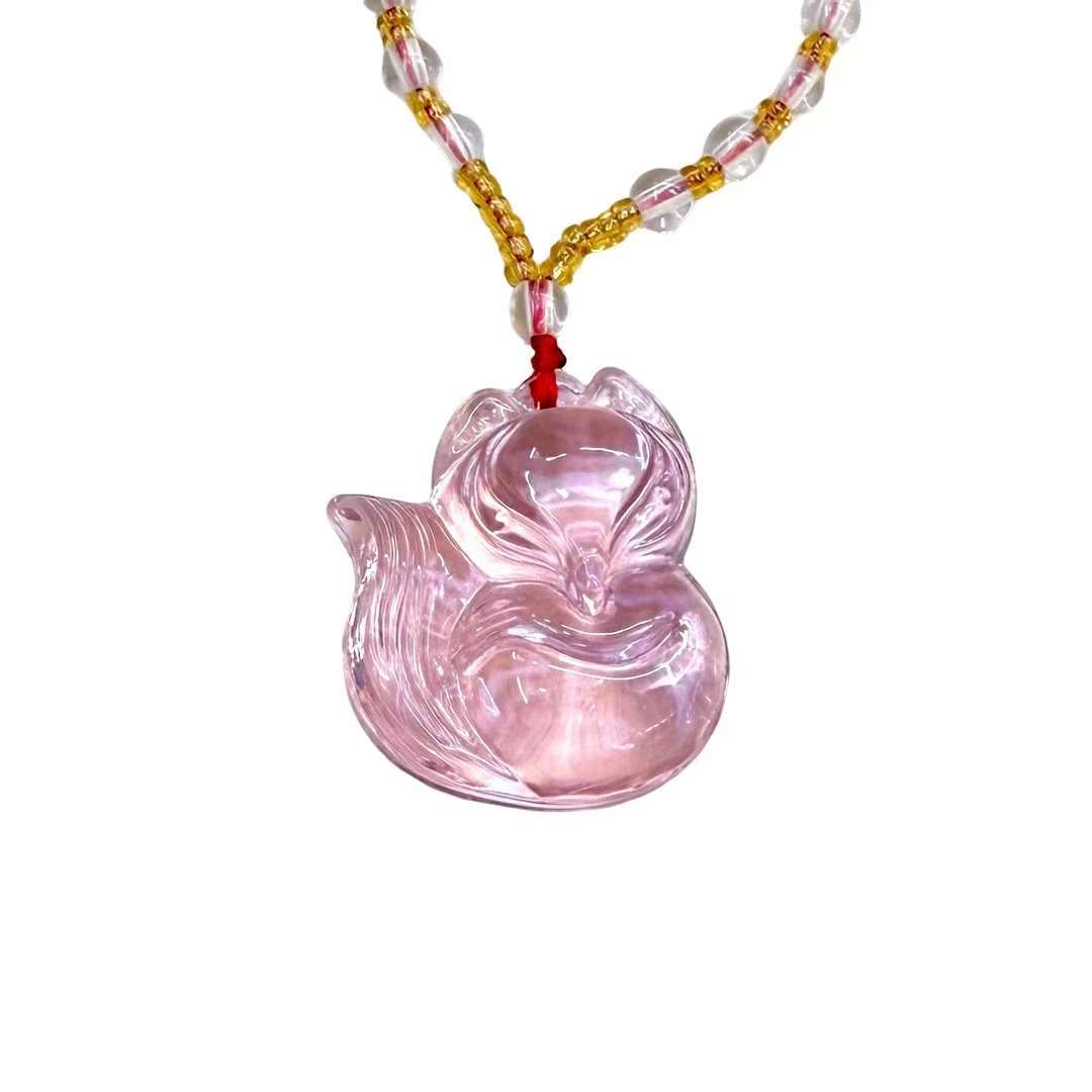 【福满满珠宝】FL033-Diy配饰-精美时尚狐狸吊坠-多样性发其一