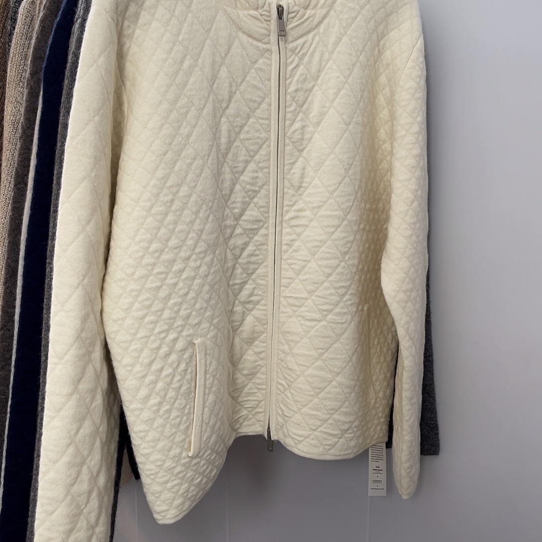 小被子 双拉链 羊绒 开衫