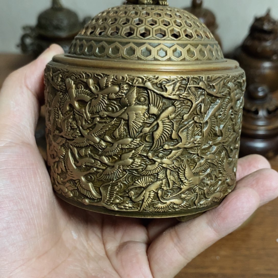 铜盛世铜炉铜器香炉工艺品