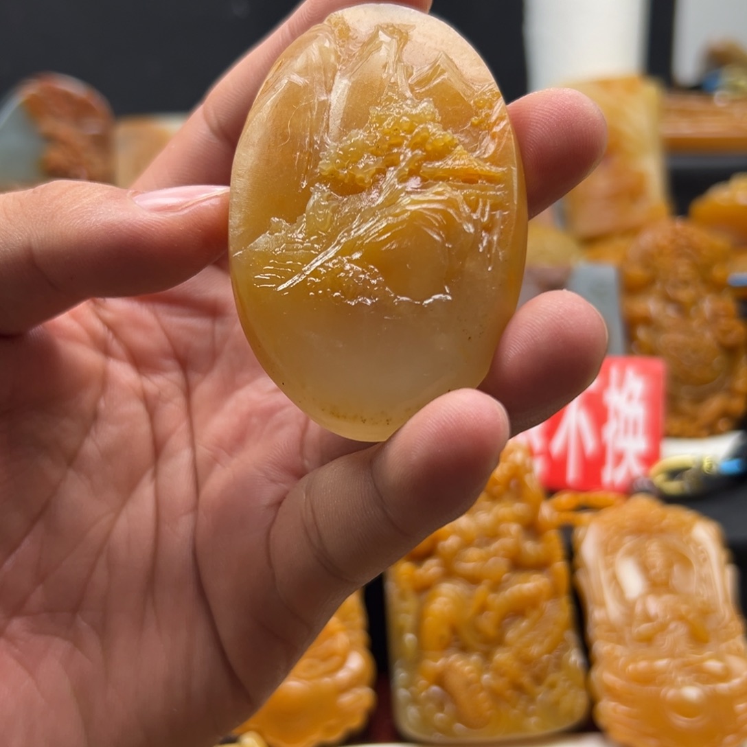 石英质玉（黄龙玉）未镶嵌多选一发货