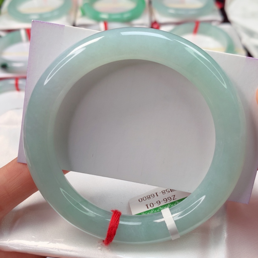 【闪购商品】翡翠手镯未镶嵌天然翡翠手镯