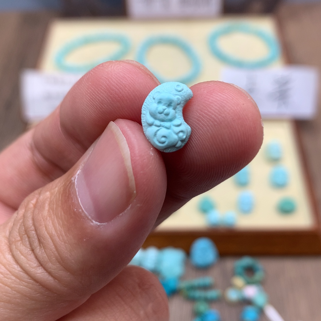 绿松石未镶嵌8配饰