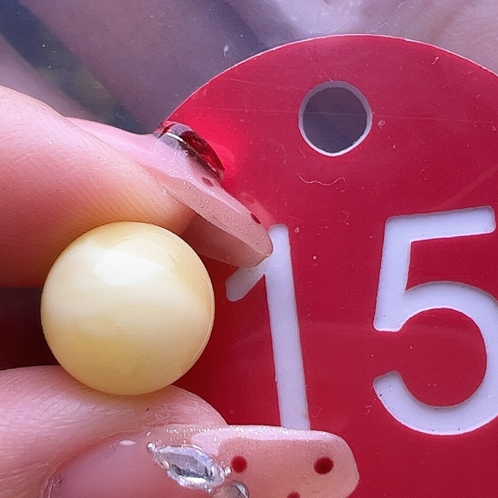 蜜蜡裸石未镶嵌10mm圆珠