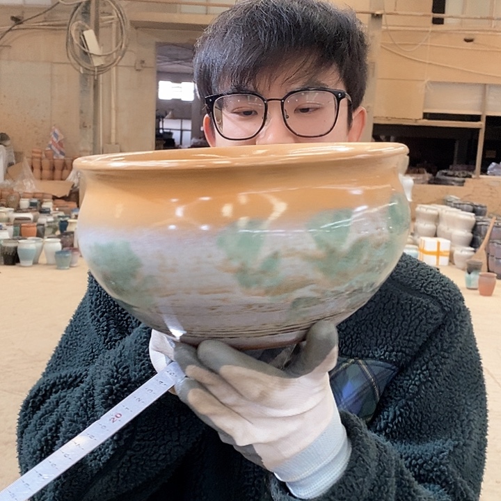 红陶正品高13口23