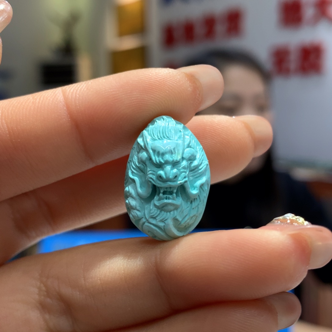 绿松石未镶嵌配饰