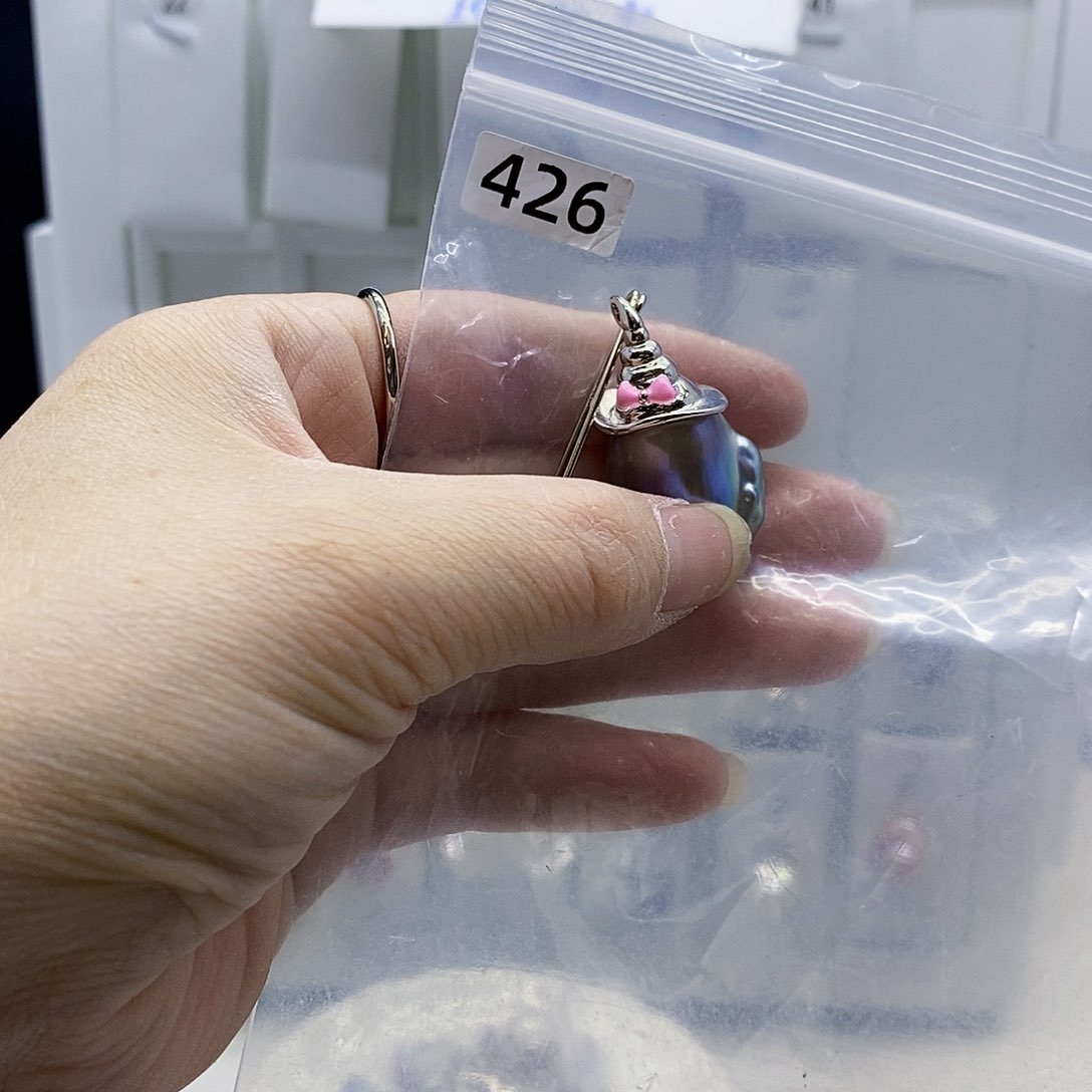 颈饰合金淡水珍珠