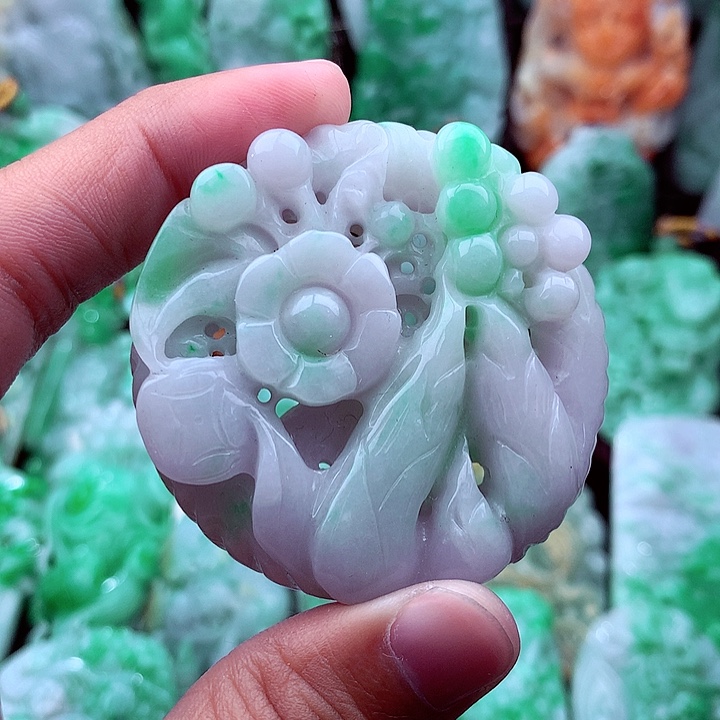 翡翠吊坠(不含链)未镶嵌