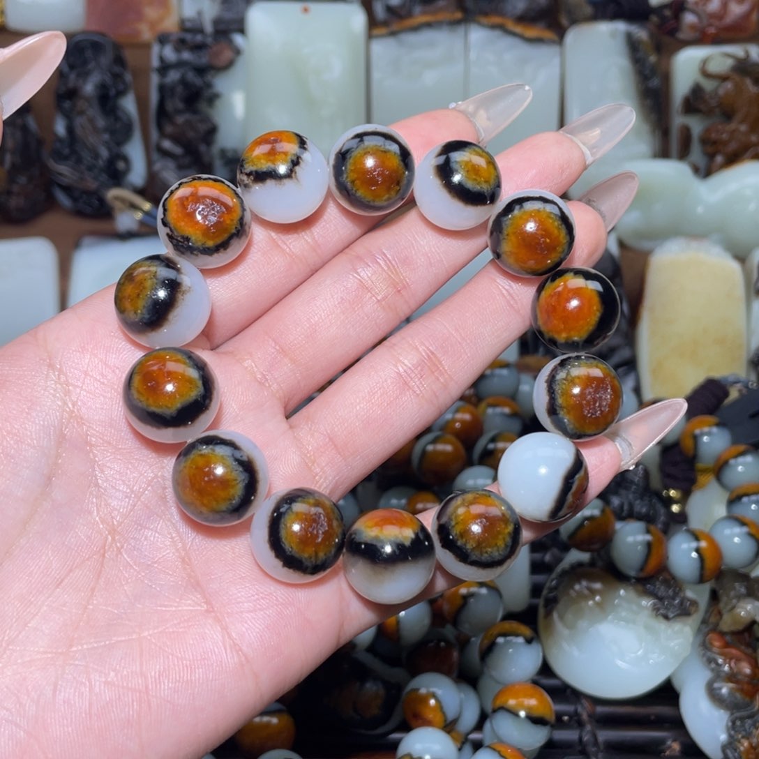 和田玉颈饰未镶嵌平*