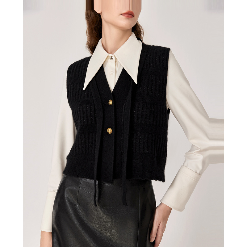 【九月】D63毛织背心5V4M39010