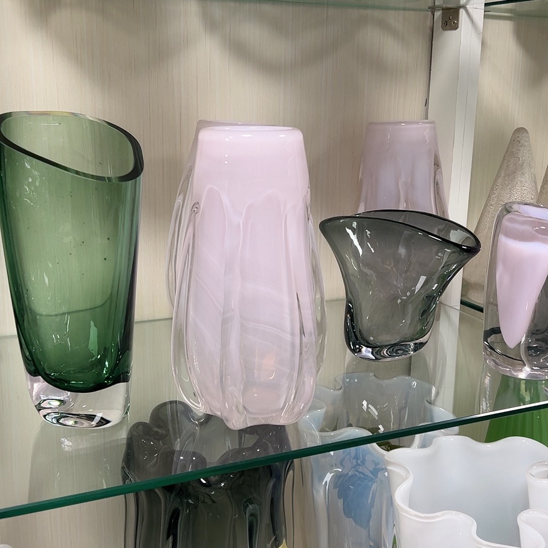 琉璃高26轻奢琉璃花器微瑕福利