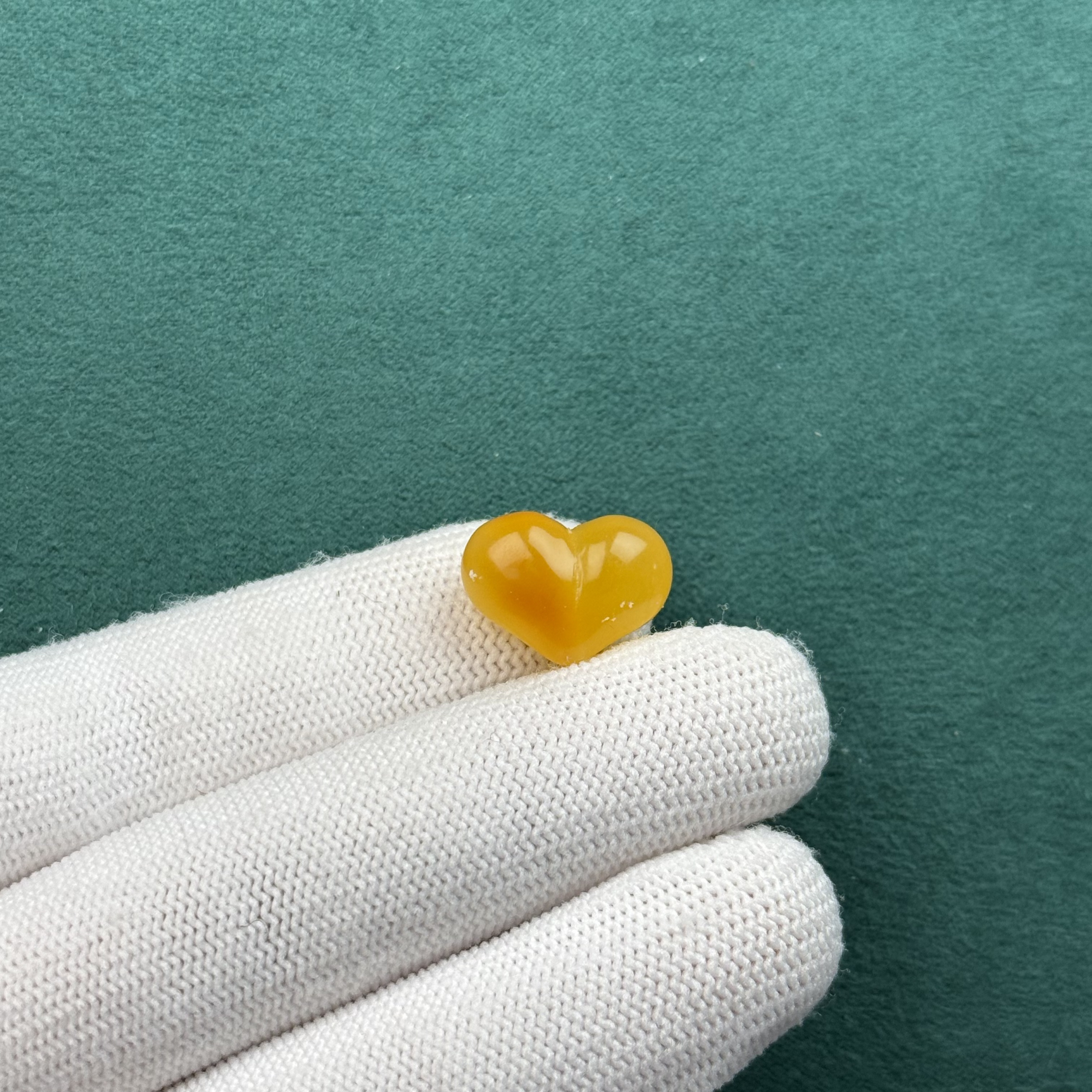 F38-48天然蜜蜡 屁桃 16*11.6*8.2mm 支持复检假一罚十