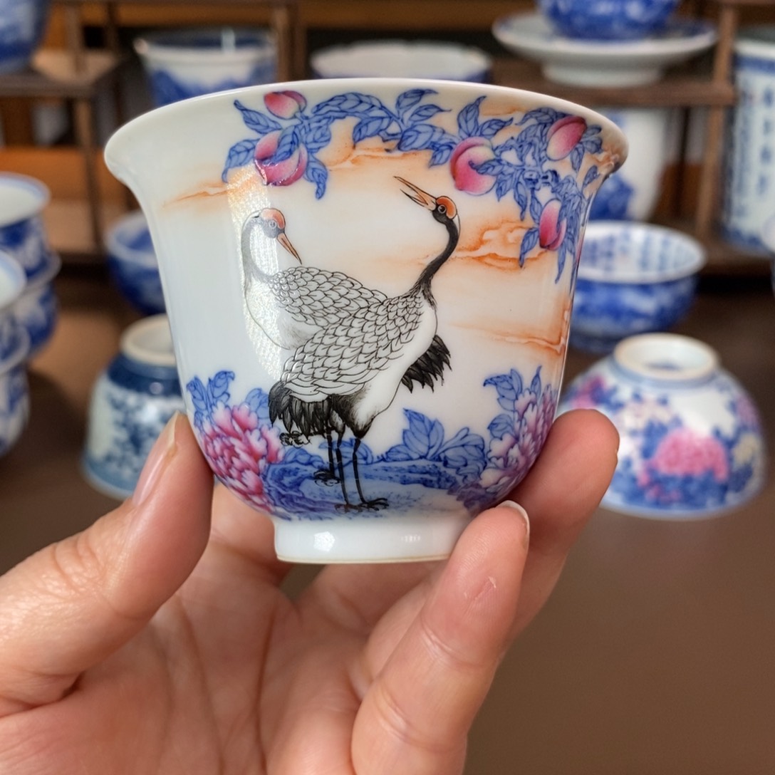 景德镇陶瓷手工手绘