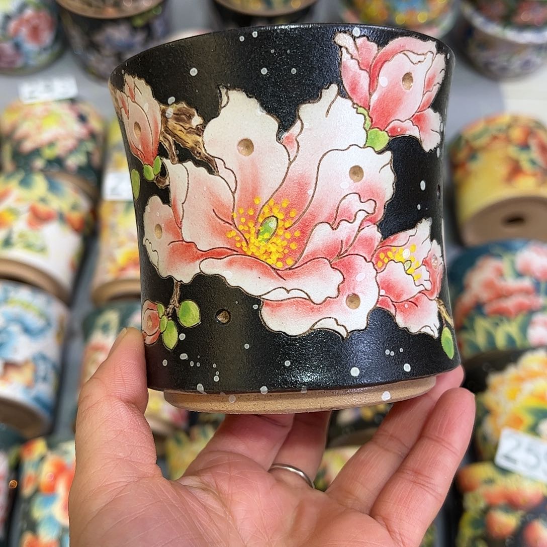 景德镇陶瓷花盆景德镇陶瓷花盆