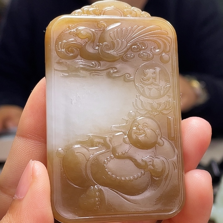 和田玉挂件未镶嵌A****好定制发货