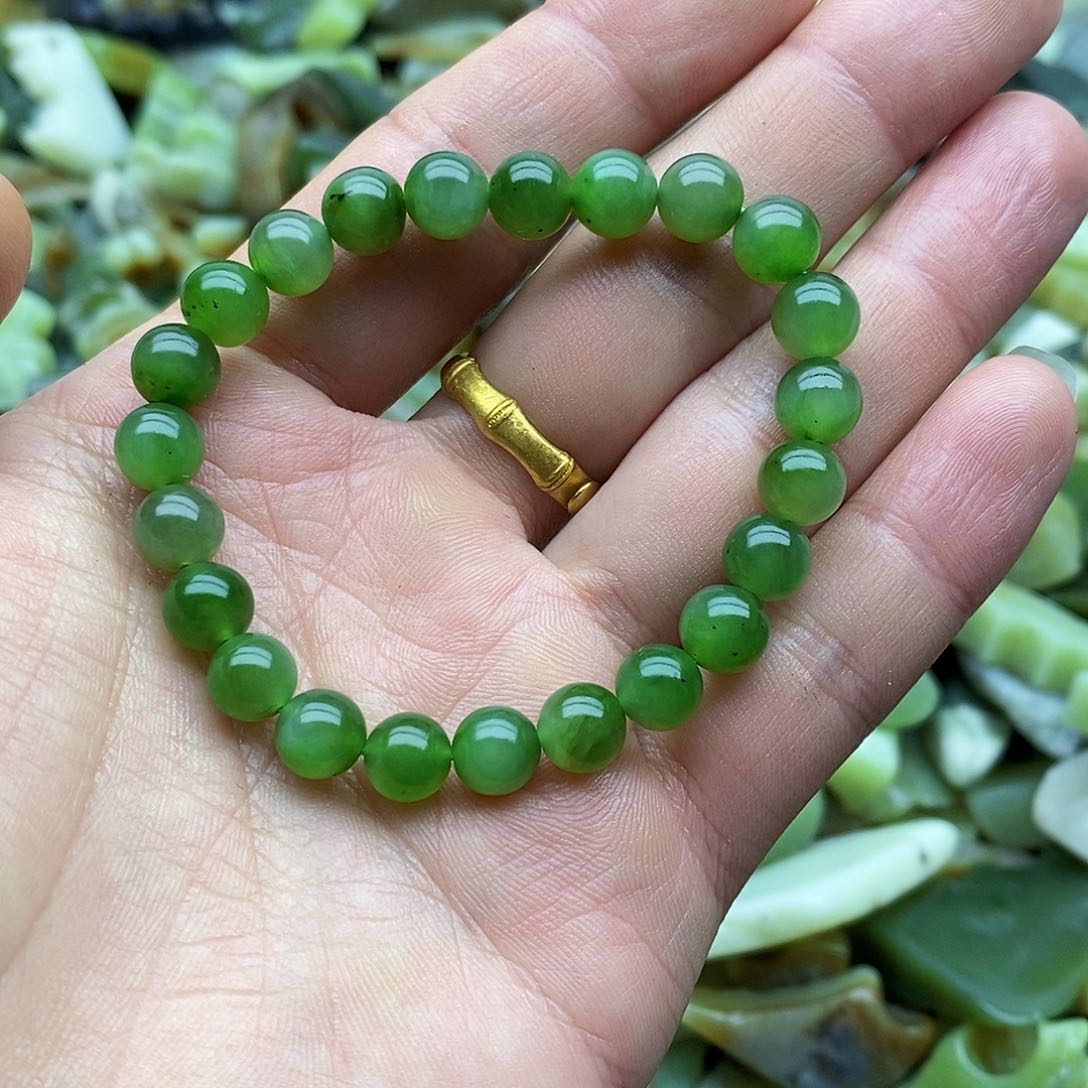 和田玉珠宝半成品未镶嵌