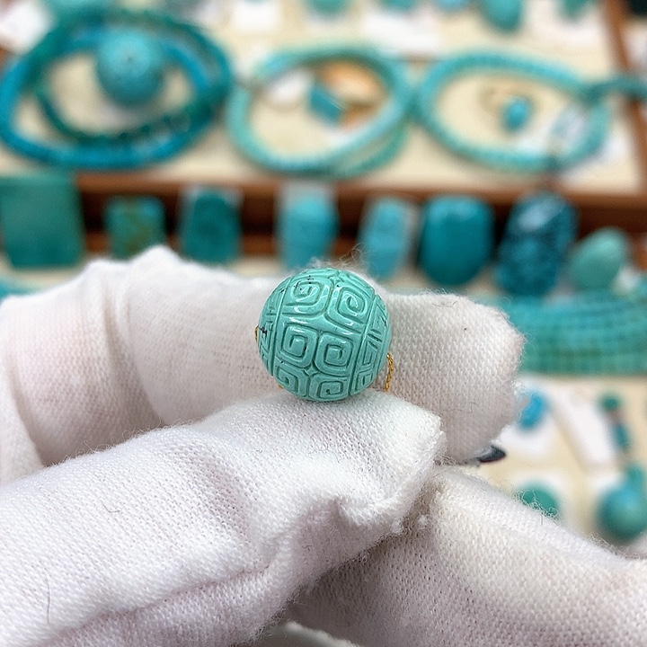 绿松石挂件未镶嵌