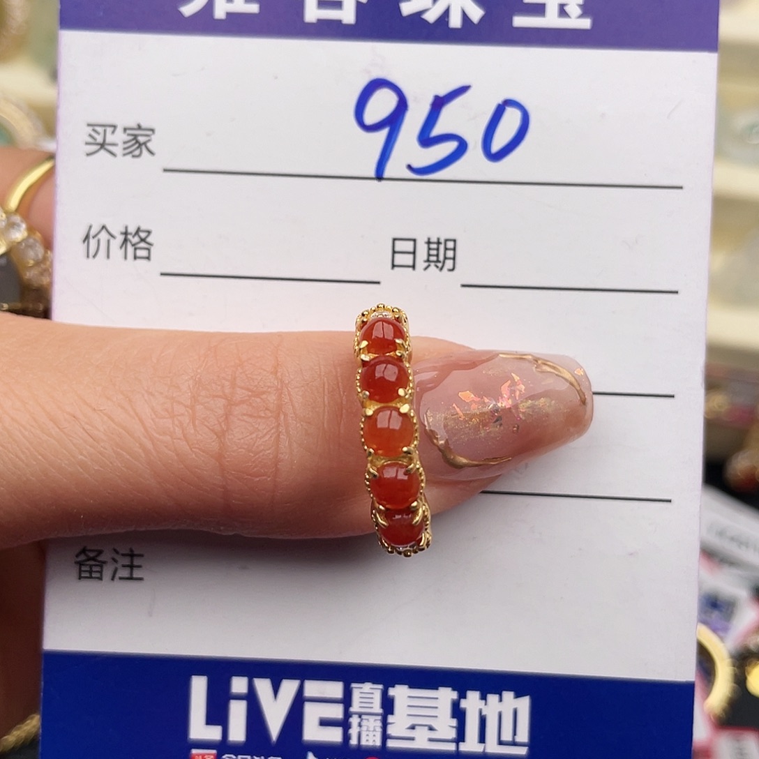 *****翡翠银S925镶嵌戒指