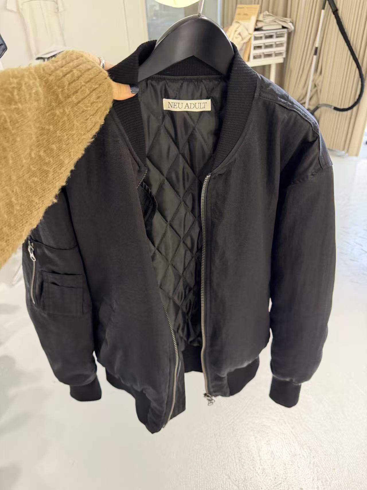 韩国东大门正品女装时尚飞行服夹克外套122238（NO退NO换）