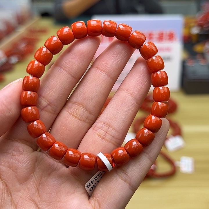 南红玛瑙多样性发一，卡7mm➕未镶嵌