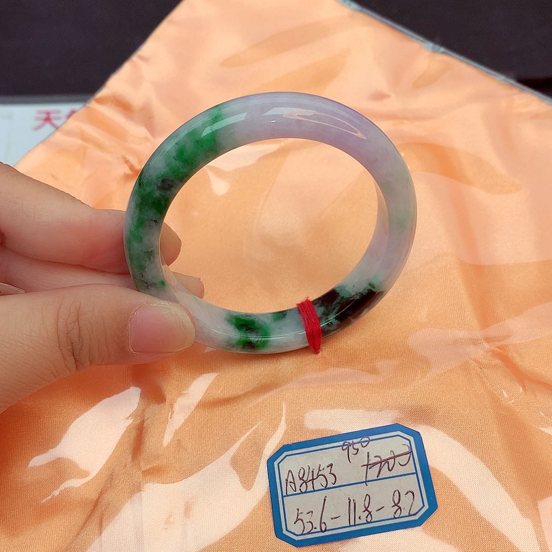 翡翠手镯未镶嵌天然缅甸翡翠A货