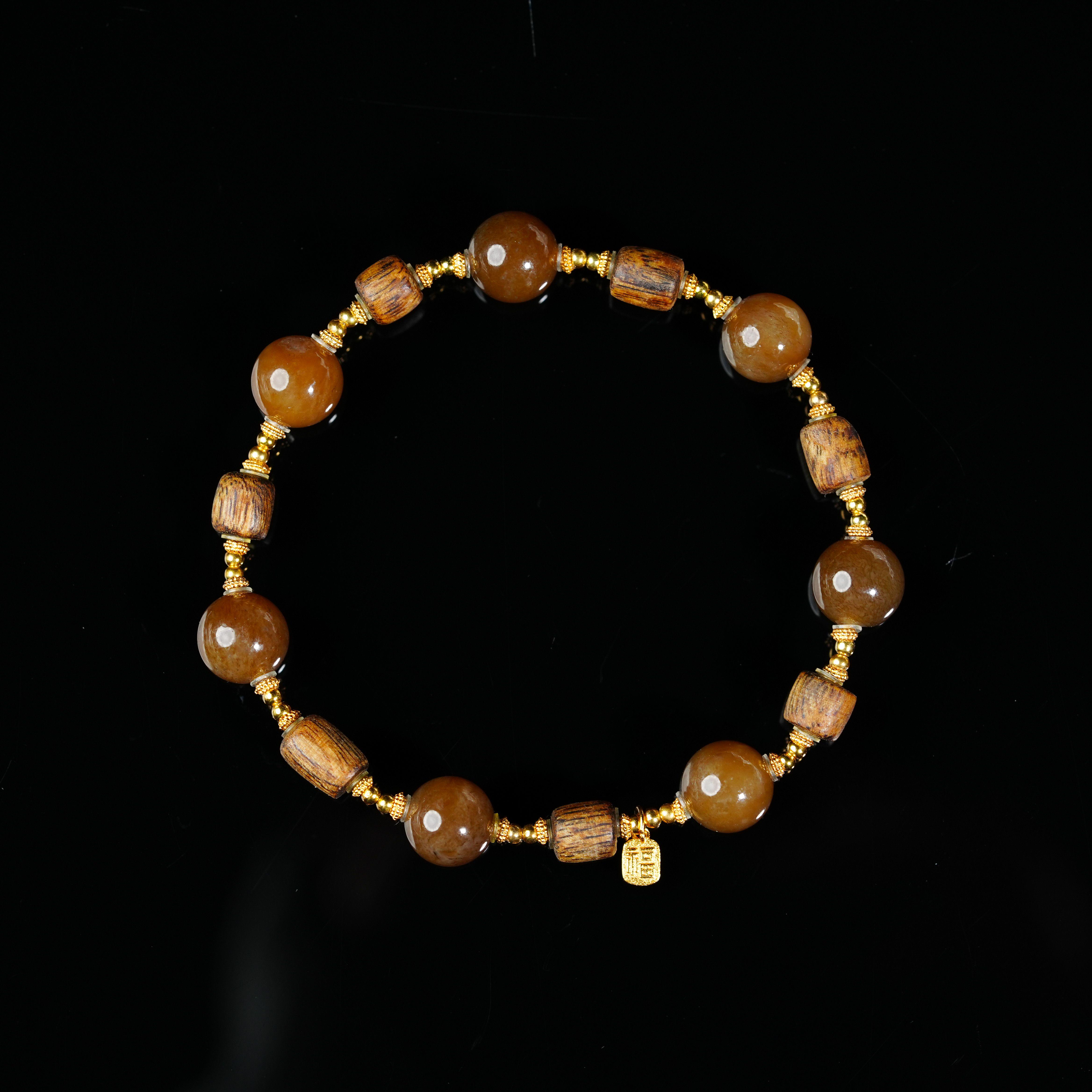 【阿茶专属】s925和田玉糖料手串