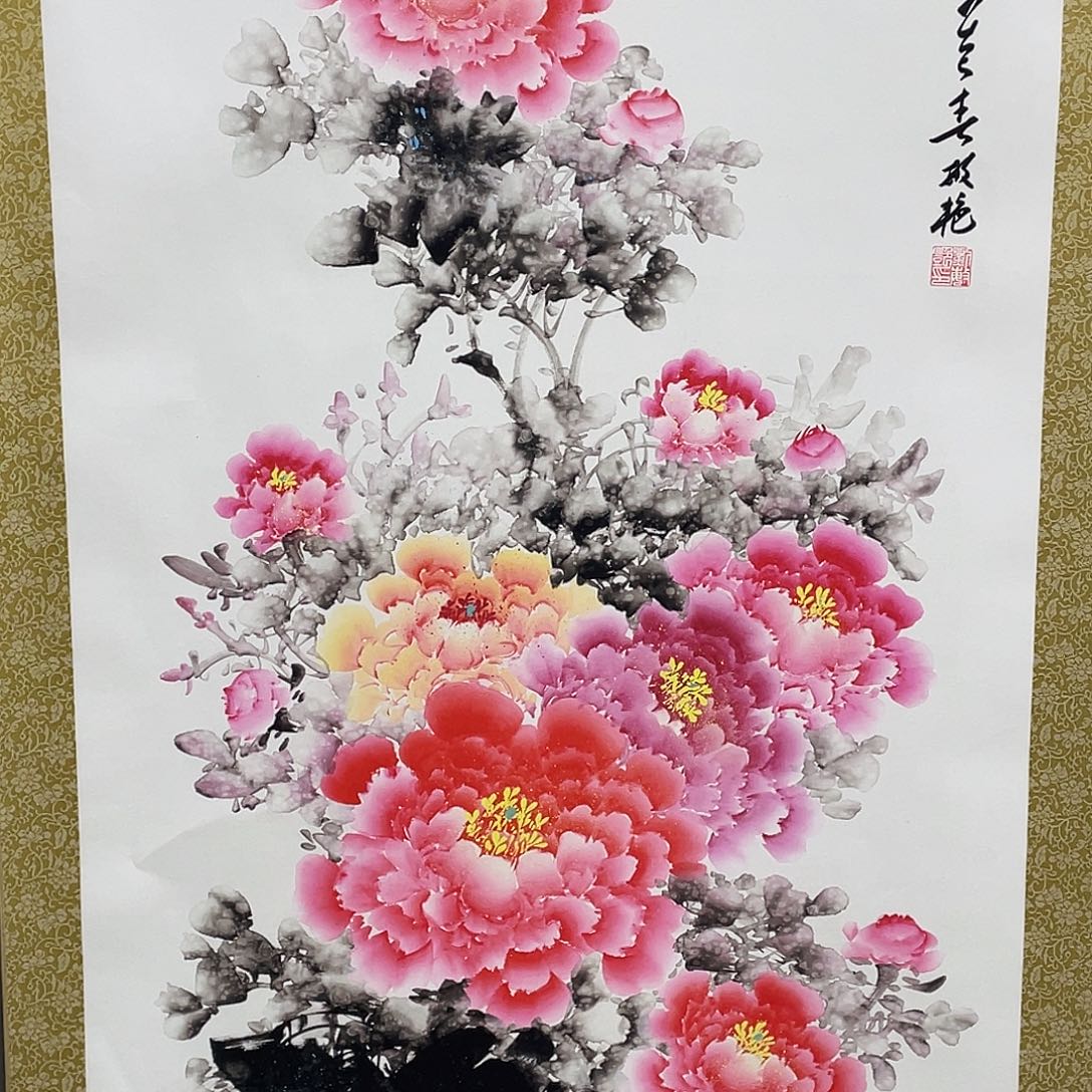 国画老师手笔手绘作品y