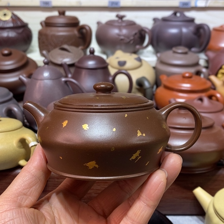 茶壶紫砂微瑕处理一把