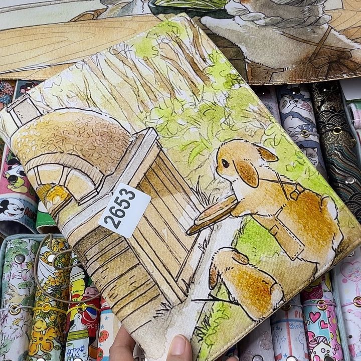 织绣B5 活页送纸2653