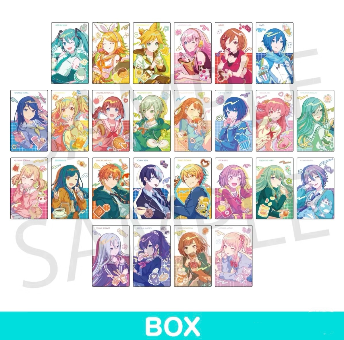 浩 pjsk 世界计划 生日ep小卡【盲盒代拆】