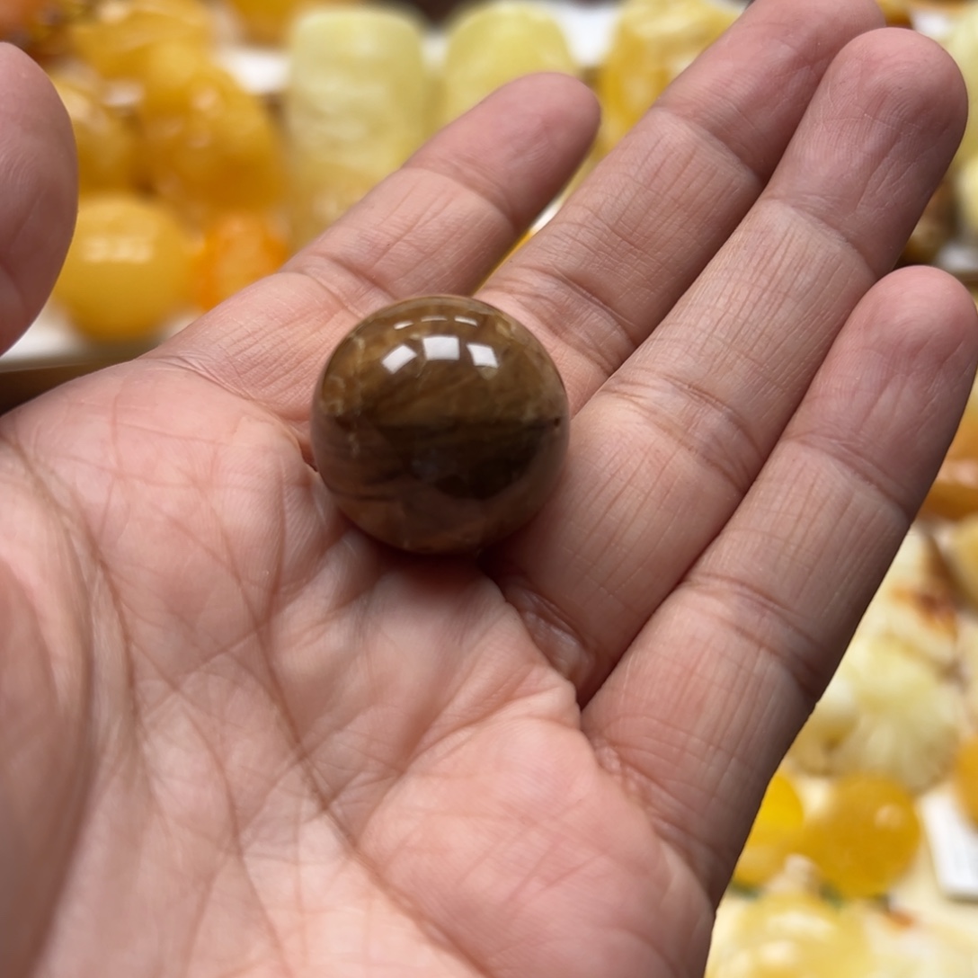 琥珀未镶嵌珠宝奇石