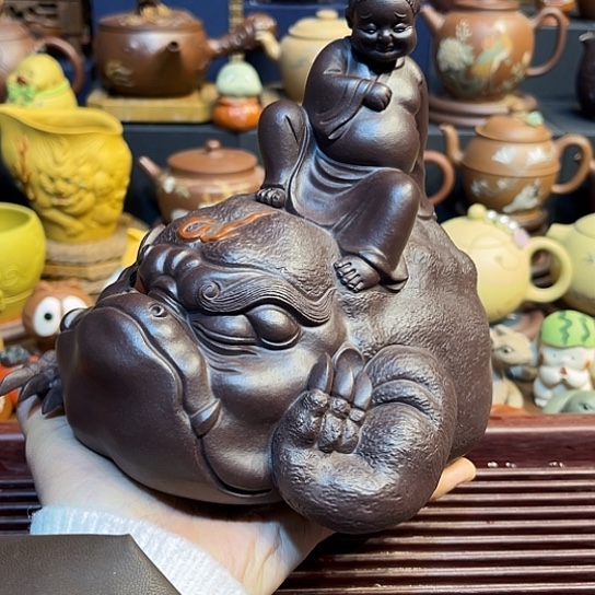 紫砂茶杯紫砂茶宠