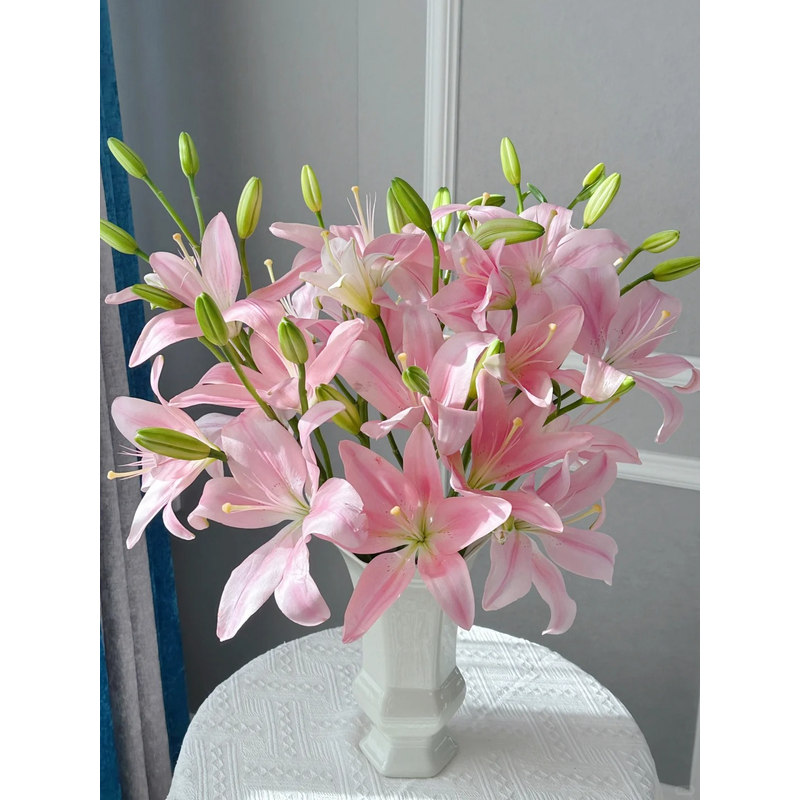 【粉芭比】亚百合 一单包邮 云南鲜花昆明基地现采现发