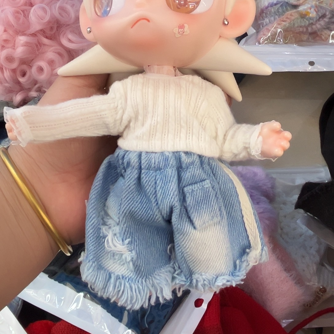 破洞牛仔裤子新款单件