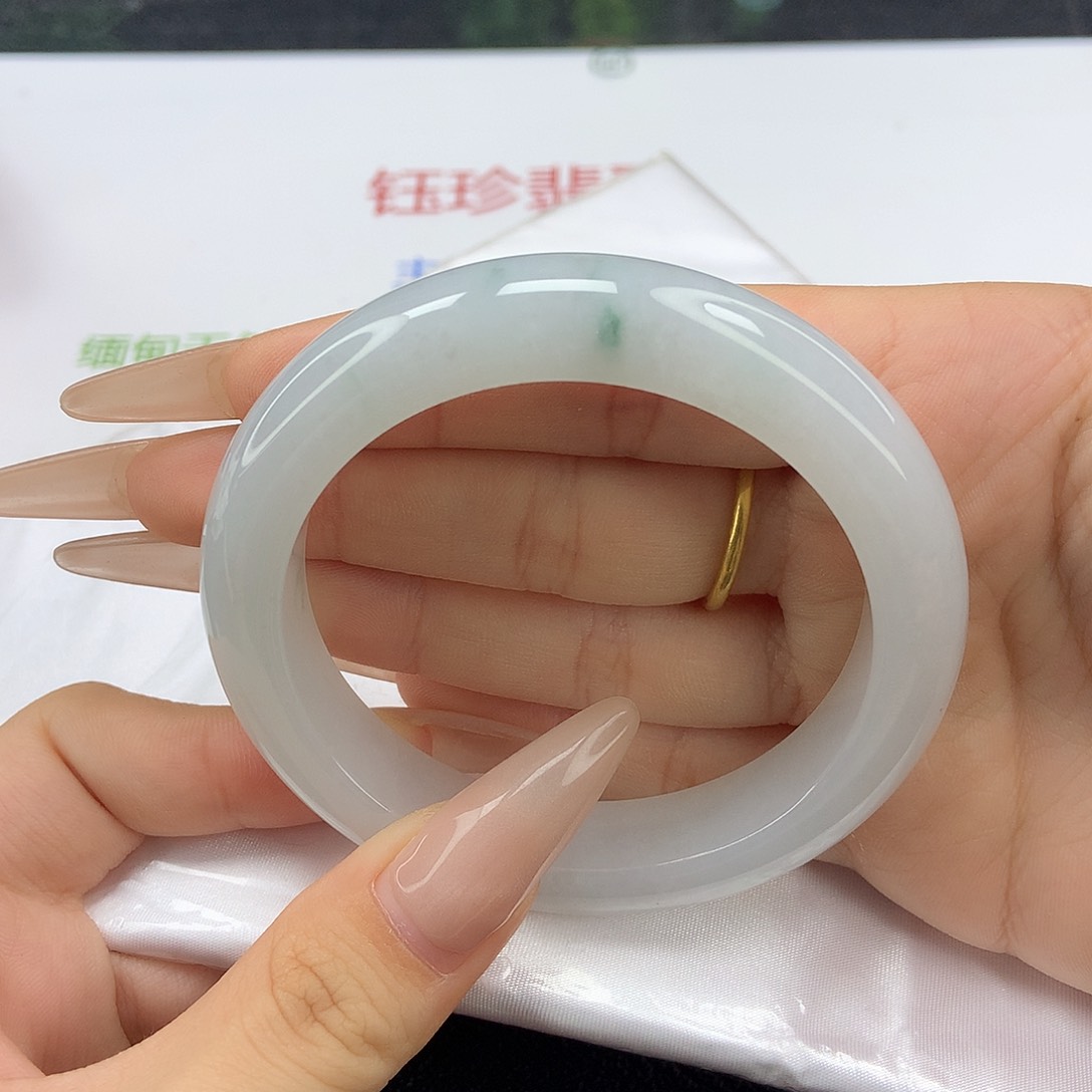 未镶嵌手镯翡翠57-58圈口