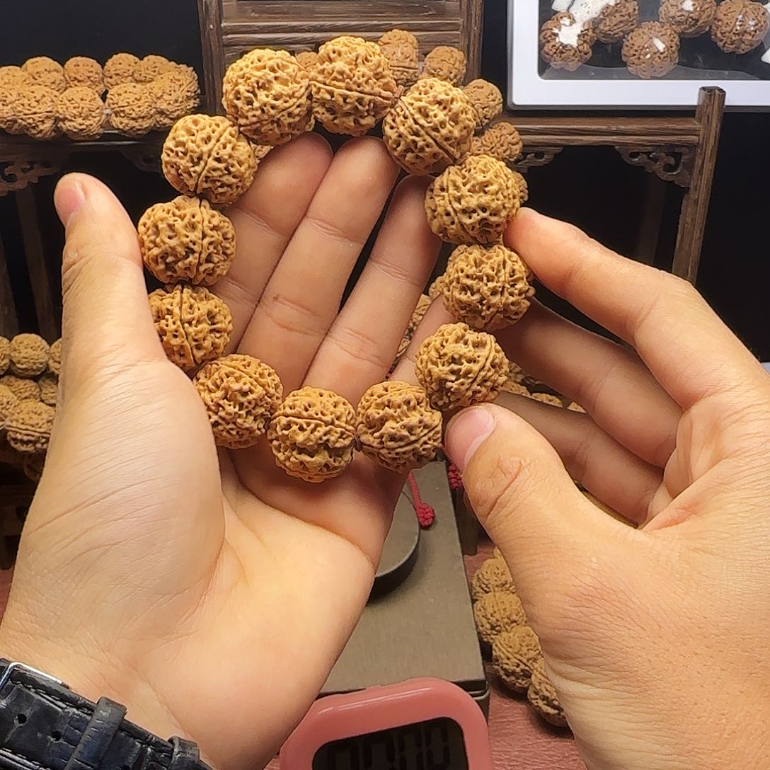 金刚菩提吊坠24双龙