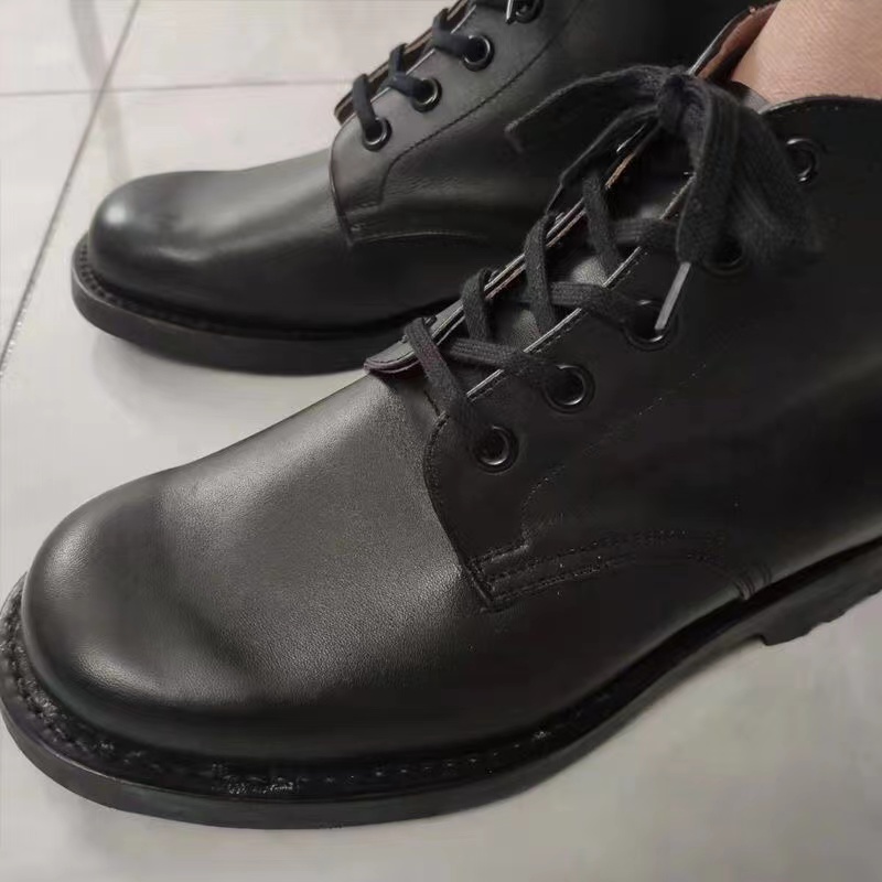 （舰艇靴子单里）男士纯牛皮男士皮靴