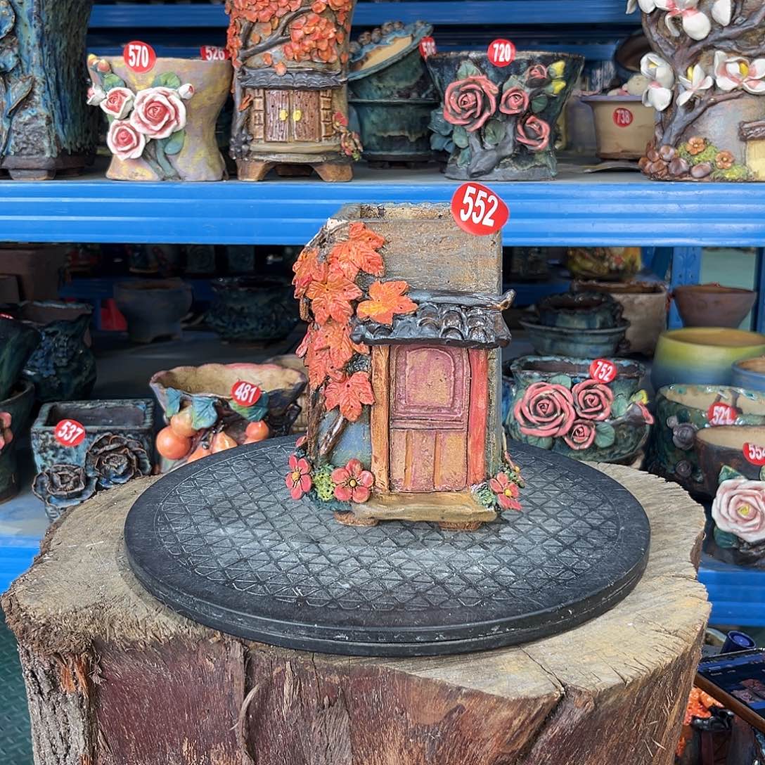 微瑕552 号陶然花器手工花盆