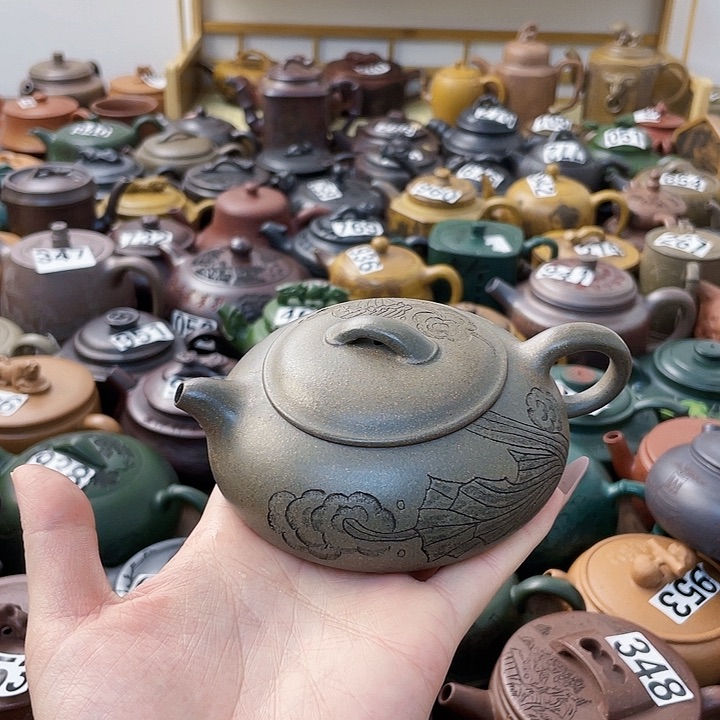 茶壶紫砂紫砂微瑕