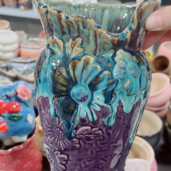 多肉陶瓷花盆满10元包邮