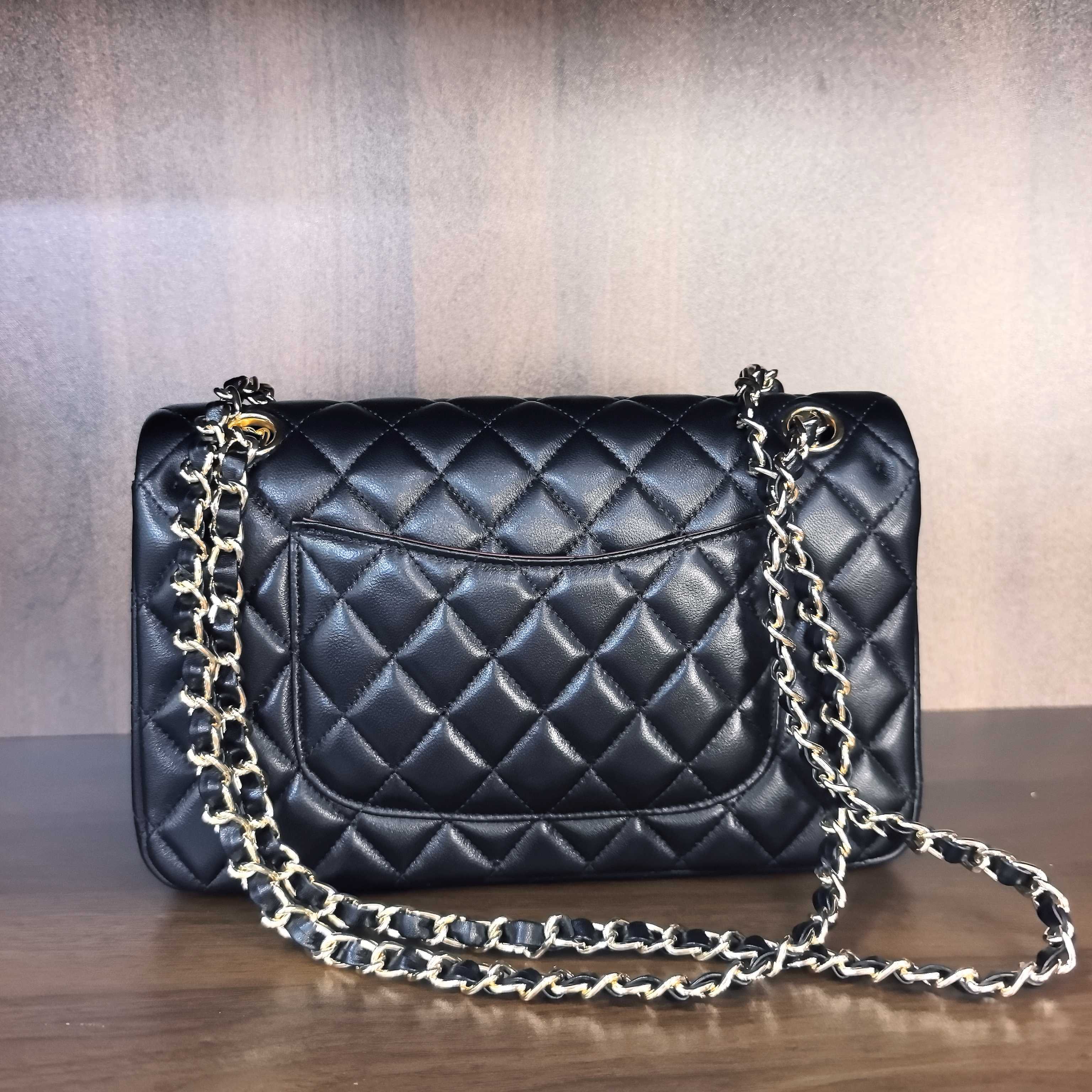 薇薇手工真皮包1069-25-黑色-长25x高15-CF羊皮香A145