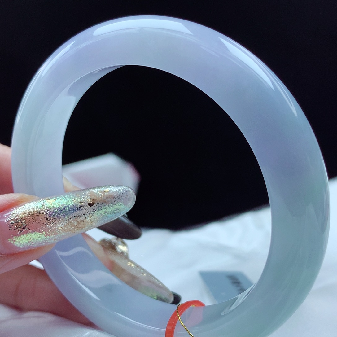 未镶嵌手镯翡翠55圈4610