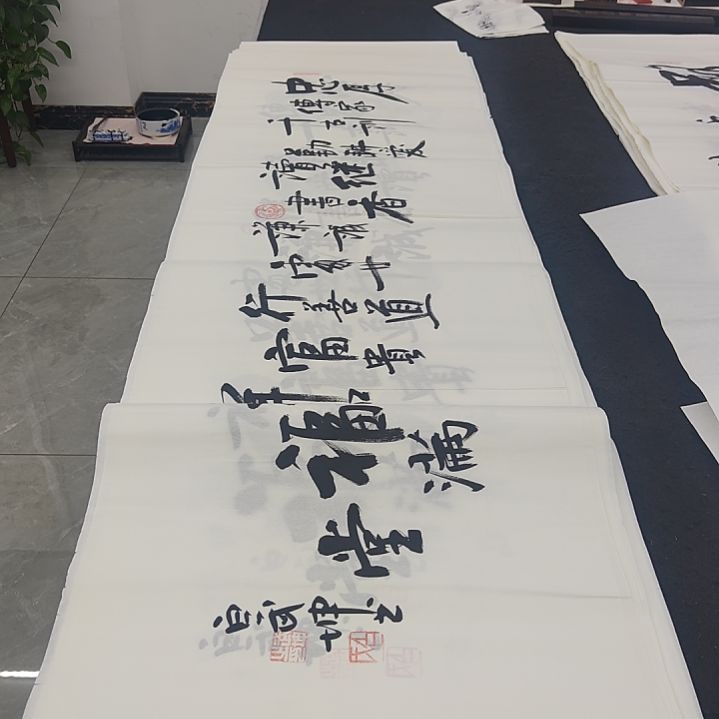 白武坤老师作品一副