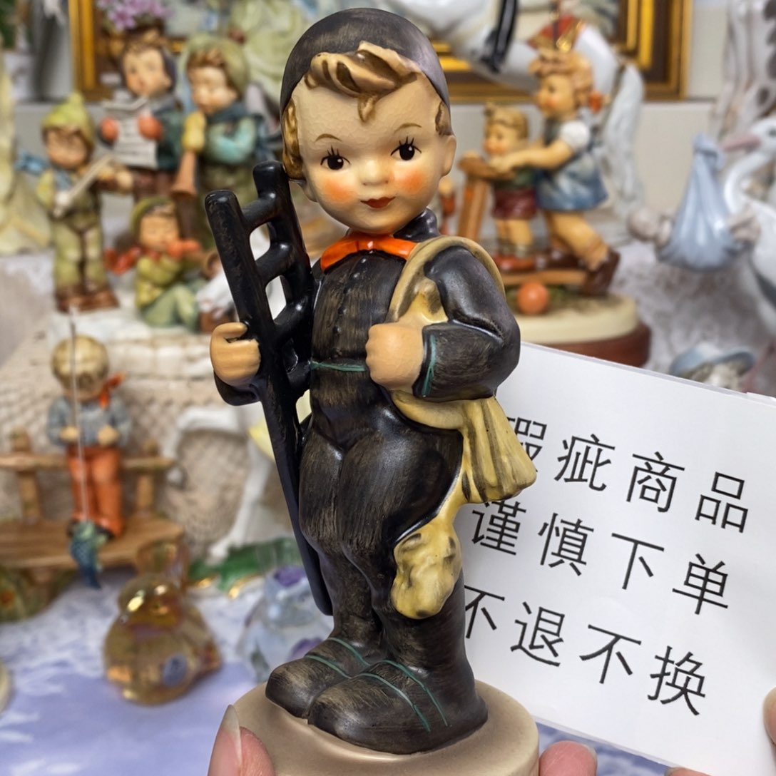 瓷片欧美中古美物摆件