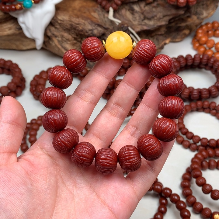 猴头核桃手串土豪➕蜡