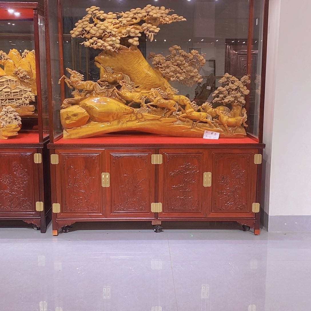 金丝楠阿**福金丝楠小叶桢楠摆件